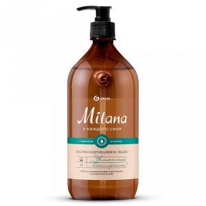 Мыло жидкое 1л парфюмированное Милана Ветивер и черный перец