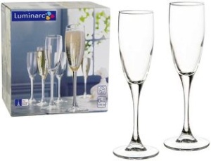 Набор бокалов стекло 6 предметов 170 мл Эталон для шампанского 