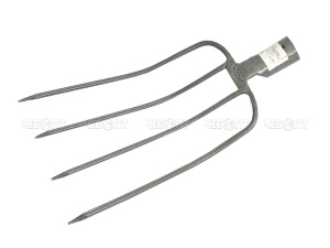 Вилы сенно-навозные 4-х рогие рельс сталь Мрамор Вектор х24