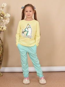 Пижама дев. 588-22 р.28/104  (ЧЗ)