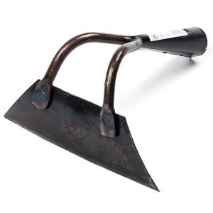 Тяпка Витязь 200х65мм самозаточная черная БЕЗ ЧЕРЕНКА