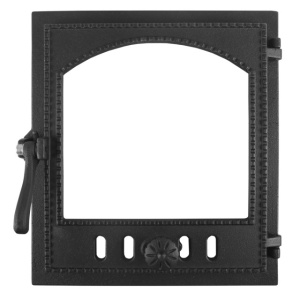 Дверка печная топочная ДТГ-8АС со стеклом