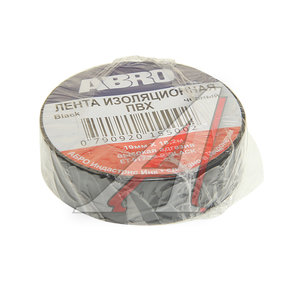 Изолента ПВХ АБРО черная 19ммх18,2м ЕТ-912