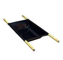 Носилки садово-строительные пластмассовые 630х850х240мм 80л