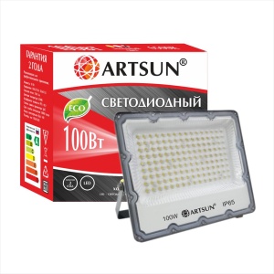 Прожектор Artsun LED FL 100вт 6500K SMD