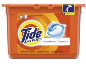 Стиральный порошок Автомат Color жидк. в растворим. капс. 15*22,8г Тайд  