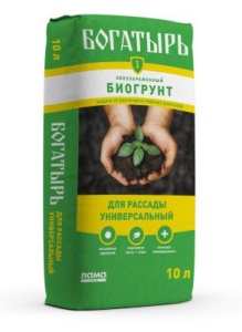 Биогрунт Для рассады универсальный Богатырь 10л (5)