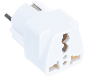 Переходник универсальный белый Универсал з/к 16а арт.1186