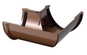 Угол желоба 90, коричневый 