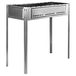 Мангал 700х300х700 с ребрами жесткости  PALISAD