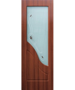 Дверь ПВХ  ПО  Грация  стекло 700 мм