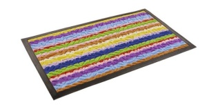 Коврик придверный 40*60см LINE цветной Geremi Sunster