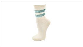 Носки жен. х/б+эл с1836 1/10 р.25-27 (ЧЗ)