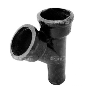 Тройник чугунный (чк) косой 50/50 