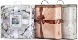 Плед 200х220 из полотна ВЫСТРИЖЕНЫЙ кролик, на подкладе