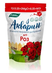 Удобрение АКВАРИН 100гр водорастворимое д/роз марка 7