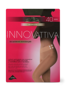 Колготки жен. Innovattiva 40 ден. daino (т-коричн) р.3 (бесшовные)