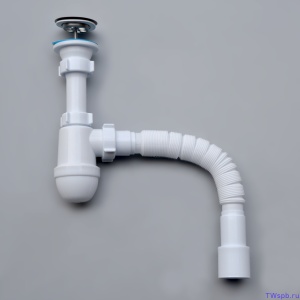 Сифон АНИ С0115 1 1/2х40 с гибкой трубой 40/50 