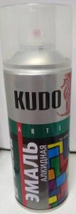 Эмаль аэрозольная алкидная универсальная салатовая 520мл КУДО 