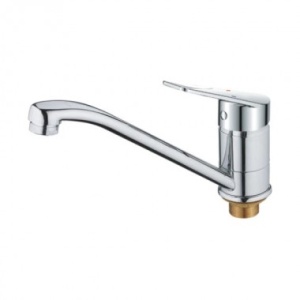 Смеситель для кухни ZOLLEN WORMS длинный излив 220мм, карт.40мм