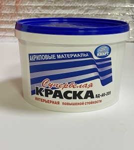 Краска ВД акриловая интерьерная 28кг АК-205  