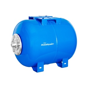 Бак расширительный АКВАБРАЙТ (гидроаккум) 24л гориз (синий)  