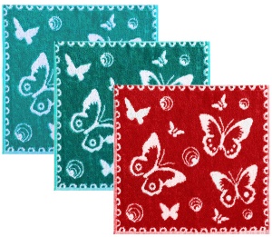 Салфетка махровая п/ткан. 30х30см/33х33см С79