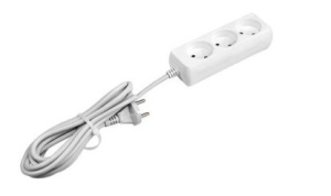 Удлинитель 10-3-3m 3гн 3м 2х0,75 LINZO 