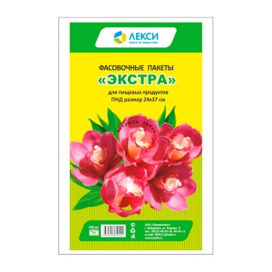 Пакет фасовочный ПНД 240*370/9мкм (по 500)