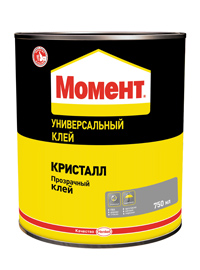 Клей прозрачный  750мл Момент-Кристалл(6)