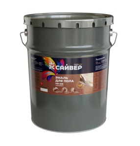 Эмаль ПФ-266 д/пола красно-коричневая 20кг 