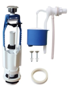 Арматура для бачка Уклад кнопочная, боковая подводка