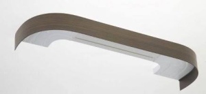 Карниз потол. Классик 2-х полос. 2,0м Орех с блендой