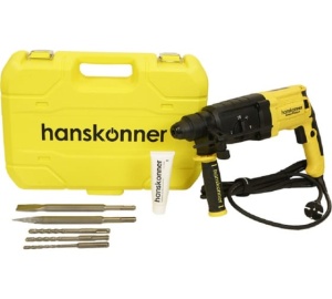 Перфоратор HRH0826LRE Hanskonner 900Вт