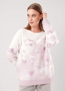 Джемпер женский CLE 154576/191 р.46 (ЧЗ)