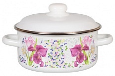 Кастрюля эмалированная 4,0 л Мозаика 1/4