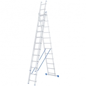 Лестница-стремянка алюмин. 3секц. по 12 ступеней