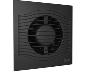 Вентилятор SLIM 4C Matt Black д.100 