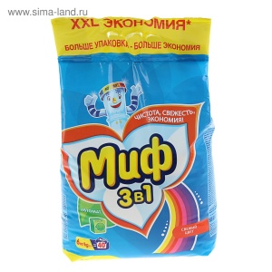 Стиральный порошок Автомат 6кг Миф  