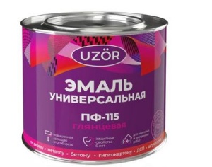 Эмаль ПФ-115 Узор ярко-зеленая (экономкласс) 5кг