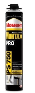 Пена монтажная профессиональная всесезонная 750мл Момент PRO PS750 (12)