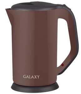 Электрочайник GL 0318 1,7л., двойные стенки.,коричневый