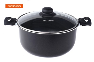 Кастрюля с антипригарным покрытием 2,5 л Consul 20 см ТМ Scovo 1/4