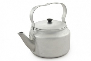 Чайник алюминиевый 4,0 л матовый травленный