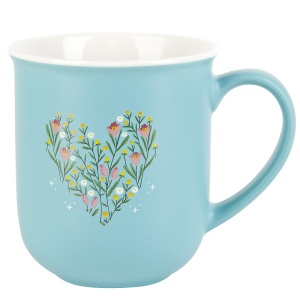 Кружка фарфор 410мл Floristry голуб TM Nouvelle Home 1/12