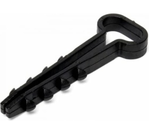 Дюбель-хомут "ДХП-8" 5-8мм нейлон плоский кабель (100шт)