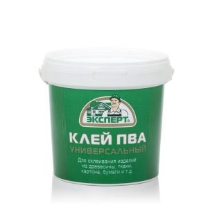 Клей ПВА универсальный 0,9кг -30С ЭКСПЕРТ (6) 