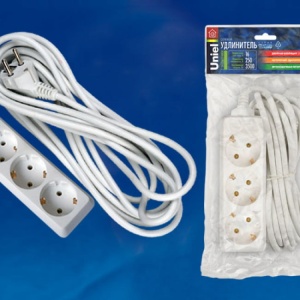 Удлинитель S-GCD3-7 Uniel Стандарт 3гн 7м з/к 02893