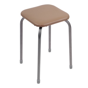 Табурет  Эконом квадратное сидение 4 ножки 29х29см