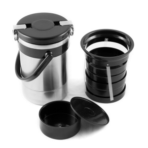 Термос нержавеющая сталь 3-х секционный 3х0,4 л 